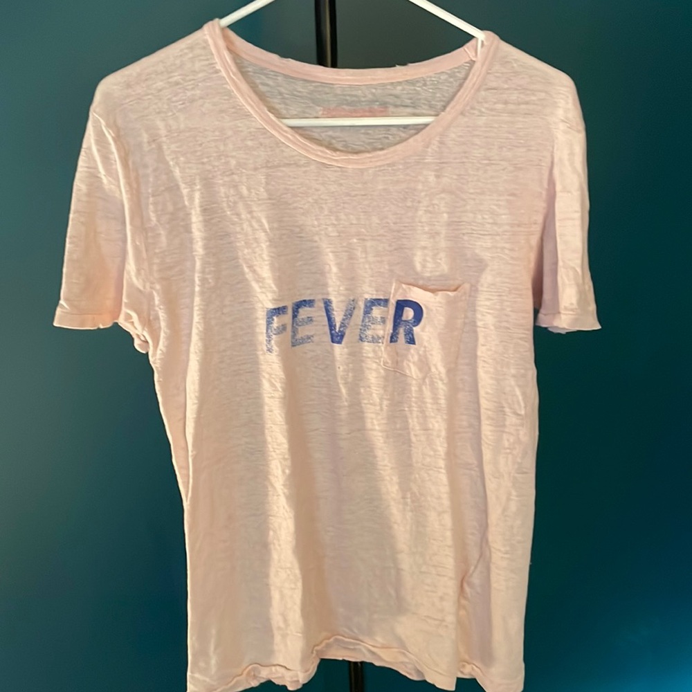 Zadig and Voltaire Fever Linen T-shirt